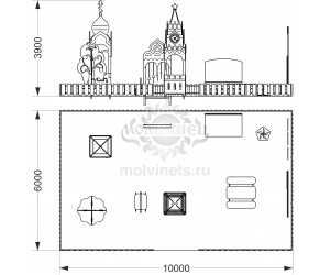 003896 - Патриотическая площадка