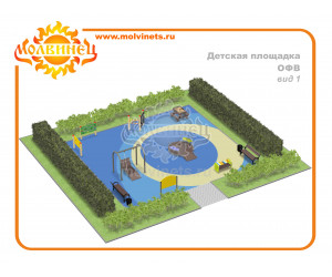 T0043 - Игровая площадка 90 м2