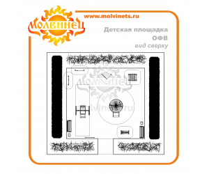 T0043 - Игровая площадка 90 м2