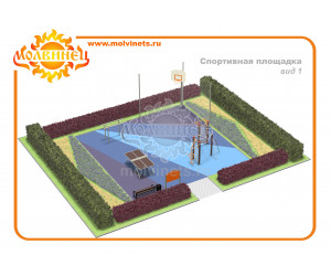 T0044 - Спортивная площадка 99 м2