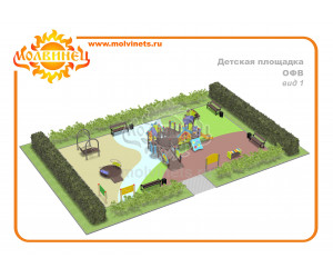 T0045 - Игровая площадка 135 м2
